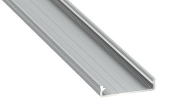 СВЕТОДИОДНЫЙ АЛЮМИНИЕВЫЙ ПРОФИЛЬ 2м SOLIS 3xLED SILVER + ЛАМПА