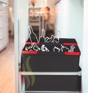 Сортировщик мусора Franke EasySort bin 600-2-2