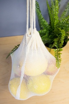Сетчатый мешок для овощей и фруктов, эко-шопинг