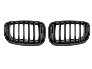 ATRAPA GRILL KRATKA BMW X5 E70 X6 E71 TUNING BLACK
