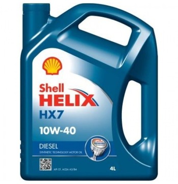 OLEJ SHELL HELIX HX7 10W40 DIESEL 4L