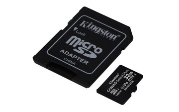 Карта памяти Kingston micro SD 32 ГБ UHS + адаптер