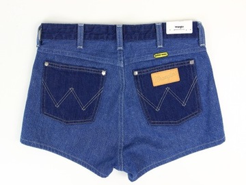 WRANGLER x PETER MAX SHORTY SPODENKI JEANSOWE W30