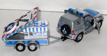 ПОЛИЦИЯ НА ДОРОЖНОМ ПОМОЩИ С ПРИЦЕПОМ MEATAL LIGHT