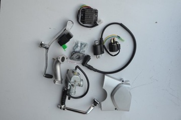 ДВИГАТЕЛЬ 80 куб.см JUNAK BARTON ROUTER WS50 ZIPP ROMET!