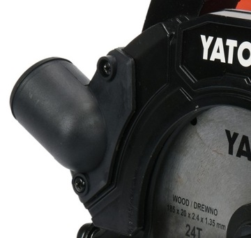 ЦИРКУЛЯРНАЯ ПИЛА YATO 185MM 1500W YT-82151