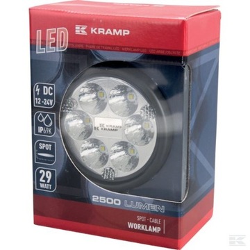 LAMPA HALOGEN ROBOCZY LED 2500 lm KRAMP