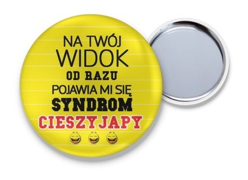 LUSTERKO PRZYJACIÓŁ PRZYJAŹŃ prezent DUŻO WZORÓW