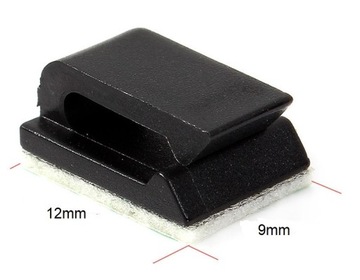 САМОКЛЕЯЩИЙСЯ ДЕРЖАТЕЛЬ КАБЕЛЬНОГО МОНТАЖА x10