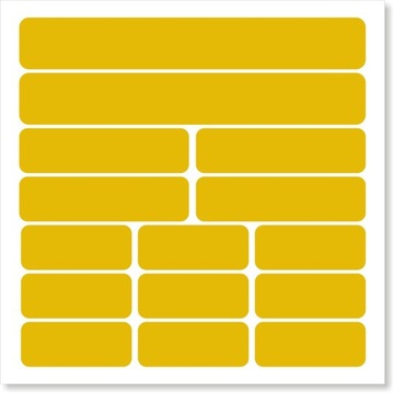 ODBLASKOWE NAKLEJKI ODBLASK NA MOTOR KASK 15 szt