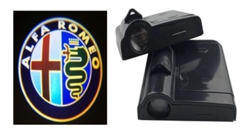 LED LOGO PROJEKTOR HD 3D BEZPRZEWODOWE ALFA ROMEO