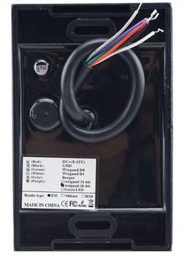 Wiegand 26/34 RFID UNIQUE считыватель 125 кГц