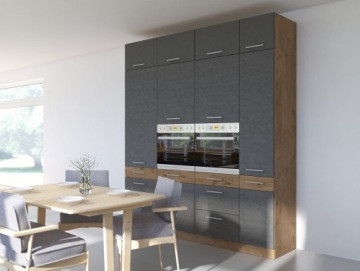 VIGO MATERA кухонные шкафы, БРАТОВЫЙ ГРАФИТ