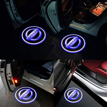 БЕСПРОВОДНОЙ 3D-ПРОЕКТОР СВЕТОДИОДНЫЙ ЛОГОТИП NISSAN