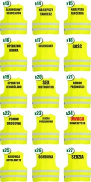 Светоотражающий жилет с принтом EVENT MANAGER