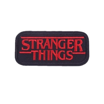 Naszywka Stranger Things tytuł serial Eleven PL