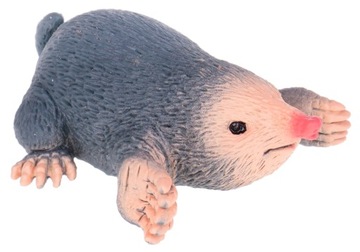 KRECIK Z GROSZKIEM ZABAWKA GUMOWA MIĘKKA KRET !!!