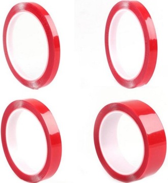 KLEJ MOCNA TAŚMA DWUSTRONNA MONTAŻOWA 12mm 1 METR