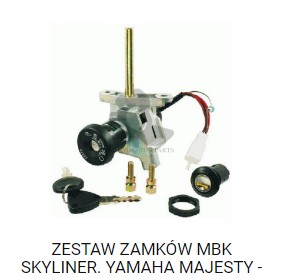 STACYJKA ZAPŁONOWA YAMAHA MAJESTY 125/150 98-00 R.