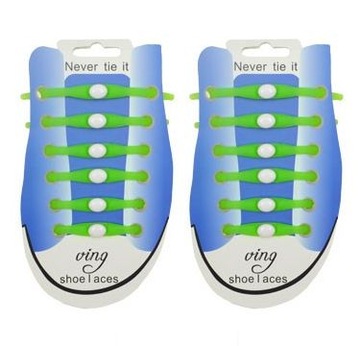 ŚWIECĄCE SZNUROWADŁA SILIKONOWE bez wiązania butów