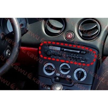 RÁMEČEK RÁDIOVÁ FIAT BARCHETTA + SPONA ISO