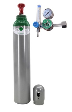 ZESTAW Butla Argon Ar99,9% + REDUKTOR z rotametrem ZR-67 Ar rotametr