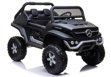 Автомобиль на аккумуляторе Mercedes Unimog Black