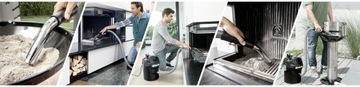 KARCHER AD 2 КАМИН ПЫЛЕСОС ГИГАНТСКИЙ ГРИЛЬ ПЕЧЬ