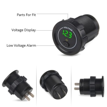 ВОЛЬТМЕТР С СИНИМ СИГНАЛОМ НИЗКОГО НАПРЯЖЕНИЯ