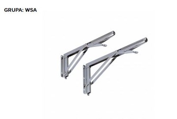 Усиленный стальной кронштейн для серой полки WSWP 400.