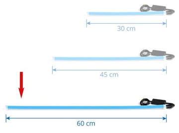ДНЕВНЫЕ ОГНИ ПЛАВАЮЩИЕ СВЕТОДИОДНЫЕ ПОВОРОТНИКИ 60см