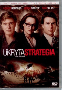 UKRYTA STRATEGIA [ Robert Redford Tom Cruise ] DVD