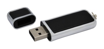Кожаный флэш-накопитель USB 3.0 32 ГБ + гравировка + коробка