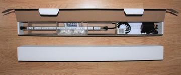 RGB светодиодная люминесцентная лампа 2х90см, пульт дистанционного управления для аквариума IP67