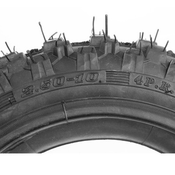 2x ШИНА 2,50-10 ТРУБА 2,50x10 ДЮЙМОВ КРЕСТОВЫЙ ВЕЛОСИПЕД