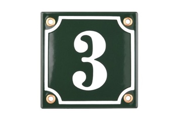 АДРЕСНАЯ ДОСКА НОМЕР ДОМА МЕТАЛЛИЧЕСКАЯ ТАБЛИЧКА ДЛЯ ДОМА 12х12 СМ Эмалированная