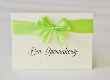 BONY UPOMINKOWE voucher BON karta podarunkowa +KOP
