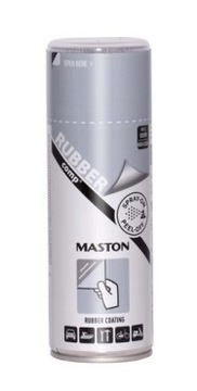 GUMA PŁYNNA, FOLIA W SPRAYU, SREBNY POŁYSK, 400 ml
