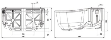 Поилка с подогревом и поплавковым клапаном SH30, 24В/31Вт
