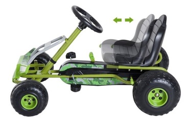 SAMOCHÓD NA PEDAŁY GOKART DLA DZIECI HOMCOM