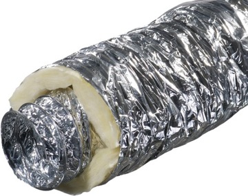 KANAŁ RURA ELASTYCZNA IZOLOWANA FLEXIVA ISOTHERM M0 250°C / 100 mm / 5m DGP