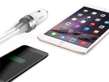 Автомобильное зарядное устройство ROCK Sitor PLUS 2xUSB 2.4A