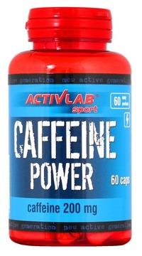ACTIVLAB CAFFEINE POWER 60KAPS KOFEINA 200MG
