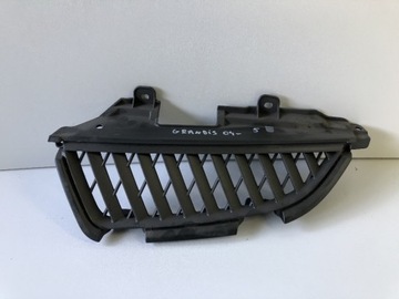 MITSUBISHI GRANDIS 04- MŘÍŽKA MASKA LEVÝ