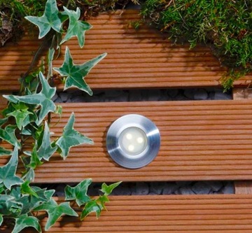 Светодиодная лампа, водонепроницаемая IP67, встроенная, 12 В/0,5 Вт