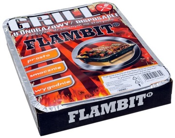Grill węglowy jednorazowy Flambit