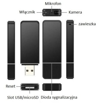 ДИКТОФОН 8 ГБ USB 16H DET UC-60