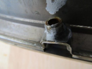 Решетка переднего бампера Ssangyong Rodius I 08-