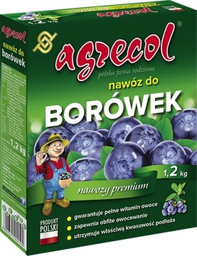 AGRECOL NAWÓZ DO BORÓWEK POD BORÓWKI 1,2KG