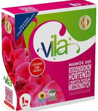 VILA YARA NAWÓZ DO RODODENDRONÓW I HORTENSJI 1kg